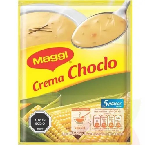 Maggi crema choclo