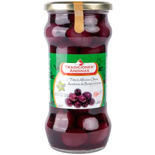 Tradiciones andinas aceituna de botija sin pepa
