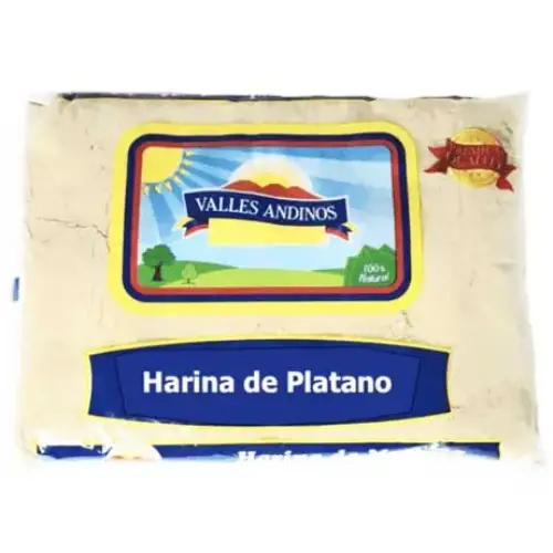 Valles andinos harina de platano